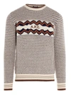 A.P.C. A.P.C. LOGO MOTIF SWEATER