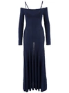 JACQUEMUS JACQUEMUS VALENSOLE KNITTED MAXI DRESS