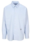 LOEWE LOEWE ANAGRAM EMBROIDERED OVERSIZE SHIRT