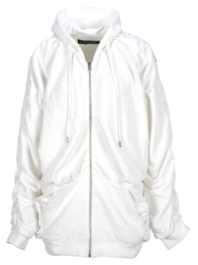 Y/project Y / Project Reversible Hooded Jacket In White