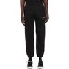 OFF-WHITE BLACK DIAG LOUNGE PANTS