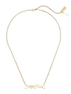MARC JACOBS MARC JACOBS X NEW YORK MAGAZINE® THE SMALL NY NAMEPLATE NECKLACE