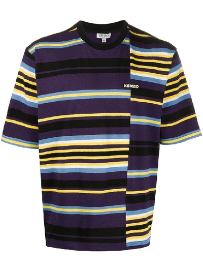 Kenzo Men's Purple Acrylic T-shirt