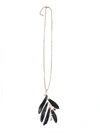 DSQUARED2 DSQUARED2 TALISMAN AND FEATHERS NECKLACE