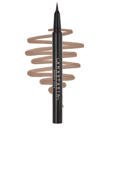 Anastasia Beverly Hills Brow Pen Superfine Waterproof Detail Eyebrow Pen Taupe 0.017 oz / 0.5 ml In Brown