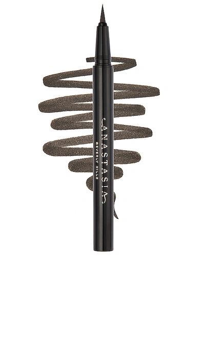 Anastasia Beverly Hills Brow Pen Superfine Waterproof Detail Eyebrow Pen Ebony 0.017 oz / 0.5 ml