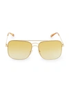 CHLOÉ 58MM AVIATOR SUNGLASSES,0400012553710