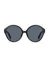 MARC JACOBS 60MM ROUND SUNGLASSES,0400012705349