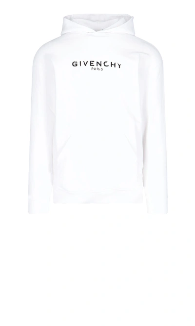 Givenchy Logo Sweater In White