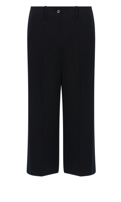 Mm6 Maison Margiela Trousers In Black