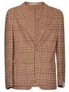 ELEVENTY CHECKED BLAZER,11488161