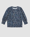 ANN TAYLOR SPOTTED PUFF SLEEVE SWEATSHIRT,545209