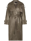 LOW CLASSIC BELTED TRENCH COAT