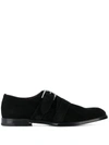 DOLCE & GABBANA SUEDE MONK SHOES