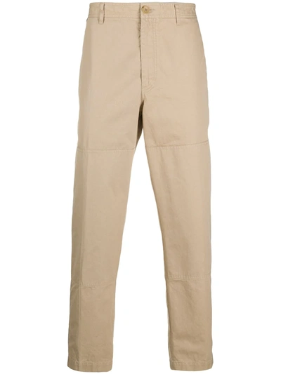 LANVIN STRAIGHT-LEG COTTON TROUSERS