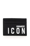 DSQUARED2 ICON PRINT CARD HOLDER