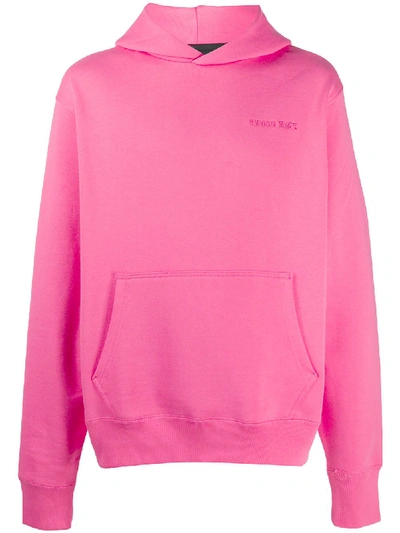 Adidas Originals By Pharrell Williams Logo刺绣连帽衫 In Pink