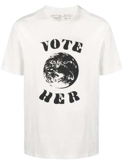 Patagonia Vote Her Print T-shirt In White