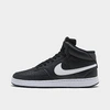 Nike Court Vision Mid Sneakers In Black