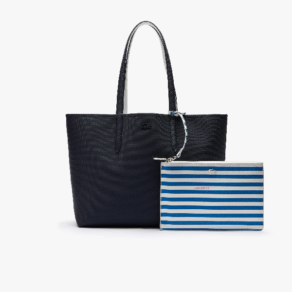 blue lacoste bag
