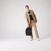 Lacoste Men's Chantaco Piqué Leather Backpack - One Size In Black