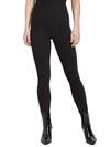 Lyssé Plus Size Toothpick Stretch Denim Leggings In Black