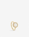 ASTLEY CLARKE PALOMA 18CT YELLOW-GOLD PLATED MOONSTONE RING,R00101957