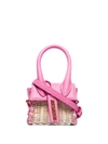 JACQUEMUS LE CHIQUITO WICKER MINI BAG