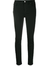 Allsaints Miller Corduroy Skinny Jeans In Black