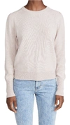360 SWEATER MELANY PUFF SLEEVE CASHMERE SWEATER