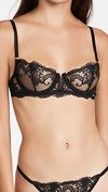 Bluebella Marseille Embroidered Mesh Brief In Black In Black