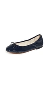 Sam Edelman Felicia Ballet Flats In Baltic Navy