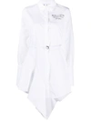 OFF-WHITE OFF-WHITE WOMEN'S WHITE COTTON DRESS,OWDB216E20FAB0030110 40