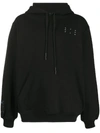 MCQ BY ALEXANDER MCQUEEN DRAWSTRING HOODED SWEATSHIRT