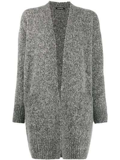 Canessa Dropped Shoulder Cardigan In Grey