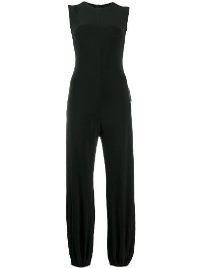 NORMA KAMALI STRETCH-JERSEY JUMPSUIT 