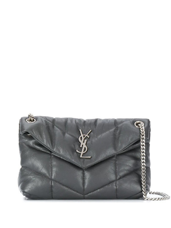 ysl toy loulou grey khaki