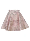 DOLCE & GABBANA DOLCE & GABBANA JACQUARD SHORT CIRCLE SKIRT,11265655