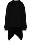 NATASHA ZINKO DRAPED HOODIE