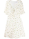 FAITHFULL THE BRAND CARRIE FLORAL PRINT MINI DRESS