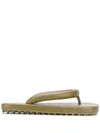 Camperlab 'hasta La Vista' Flip-flops In 绿色