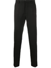 AMI ALEXANDRE MATTIUSSI SLIM CROPPED TROUSERS