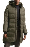 THE NORTH FACE METROPOLIS III WATER REPELLENT 550 FILL POWER DOWN HOODED PARKA,NF0A3XE3H7E