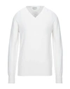 Ballantyne Cashmere Blend In White