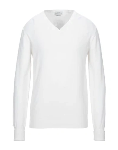 Ballantyne Cashmere Blend In White