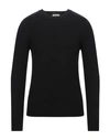 Paolo Pecora Sweaters In Black