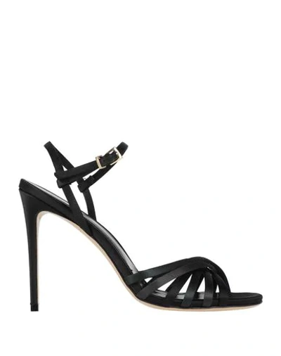 Aldo Castagna Sandals In Black