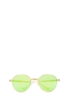 GUCCI GUCCI EYEWEAR ROUND FRAME SUNGLASSES