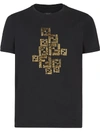 FENDI FF-MOTIF T-SHIRT