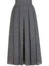 FENDI PERFORATED MIDI SKIRT